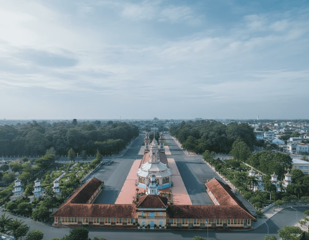 To&agrave; Th&aacute;nh T&acirc;y Ninh được xem l&agrave; một kỳ quan kiến tr&uacute;c của Đạo Cao Đ&agrave;i